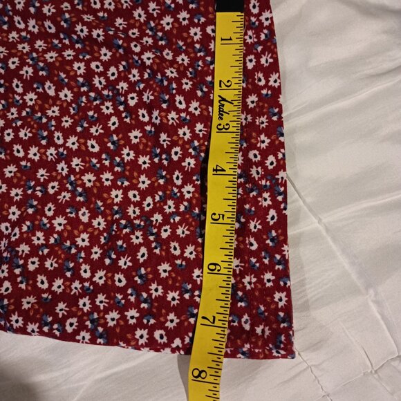 Suzanne Betro Women's Open Shoulder Gathered Waist Top Multicolored 3X NWT - Picture 10 of 11